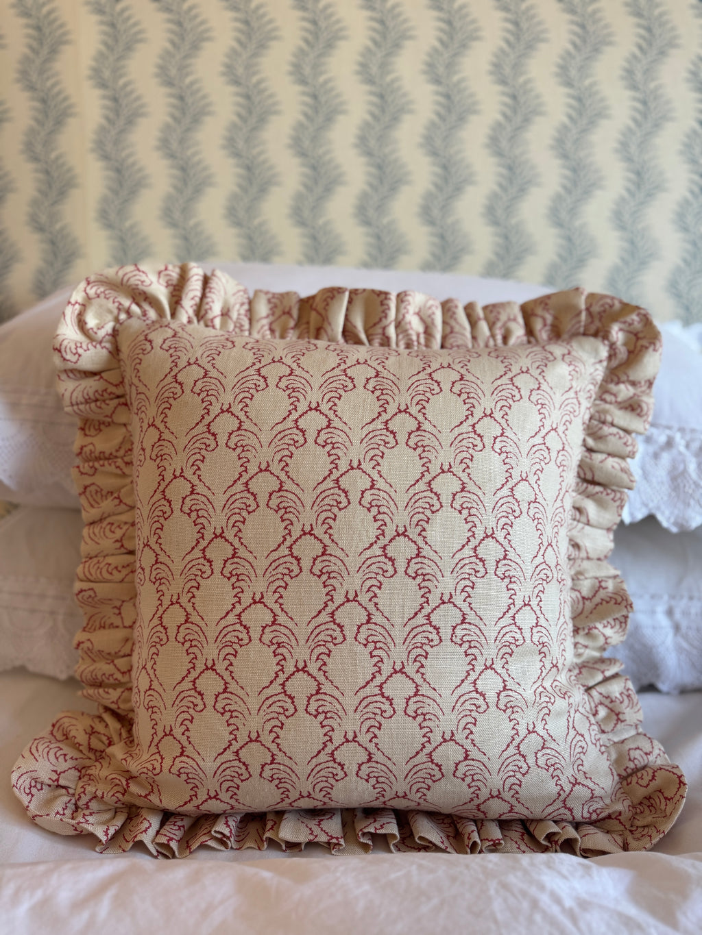 Soane Pineapple Ruffled Cushion
