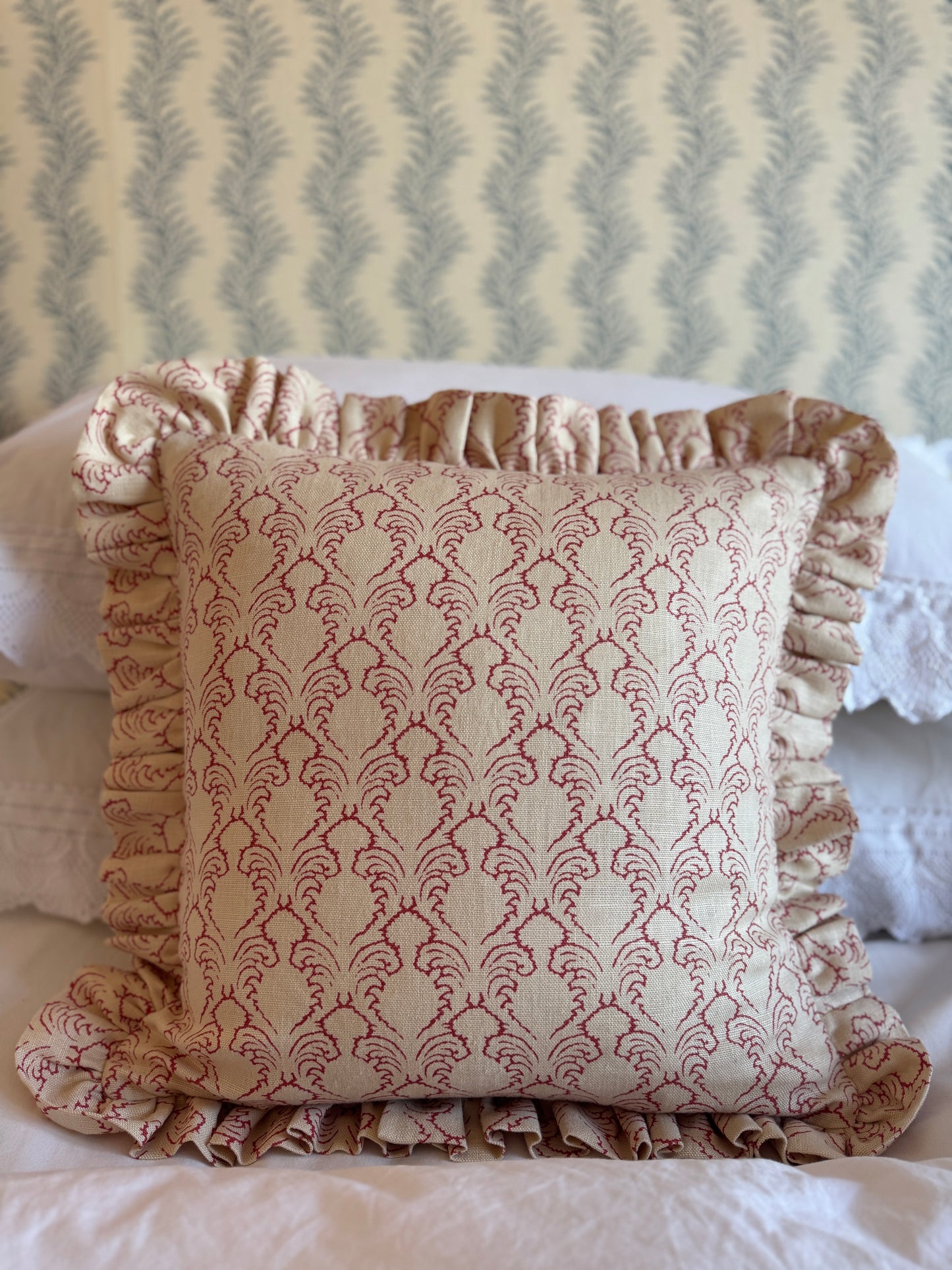 Soane Pineapple Ruffled Cushion