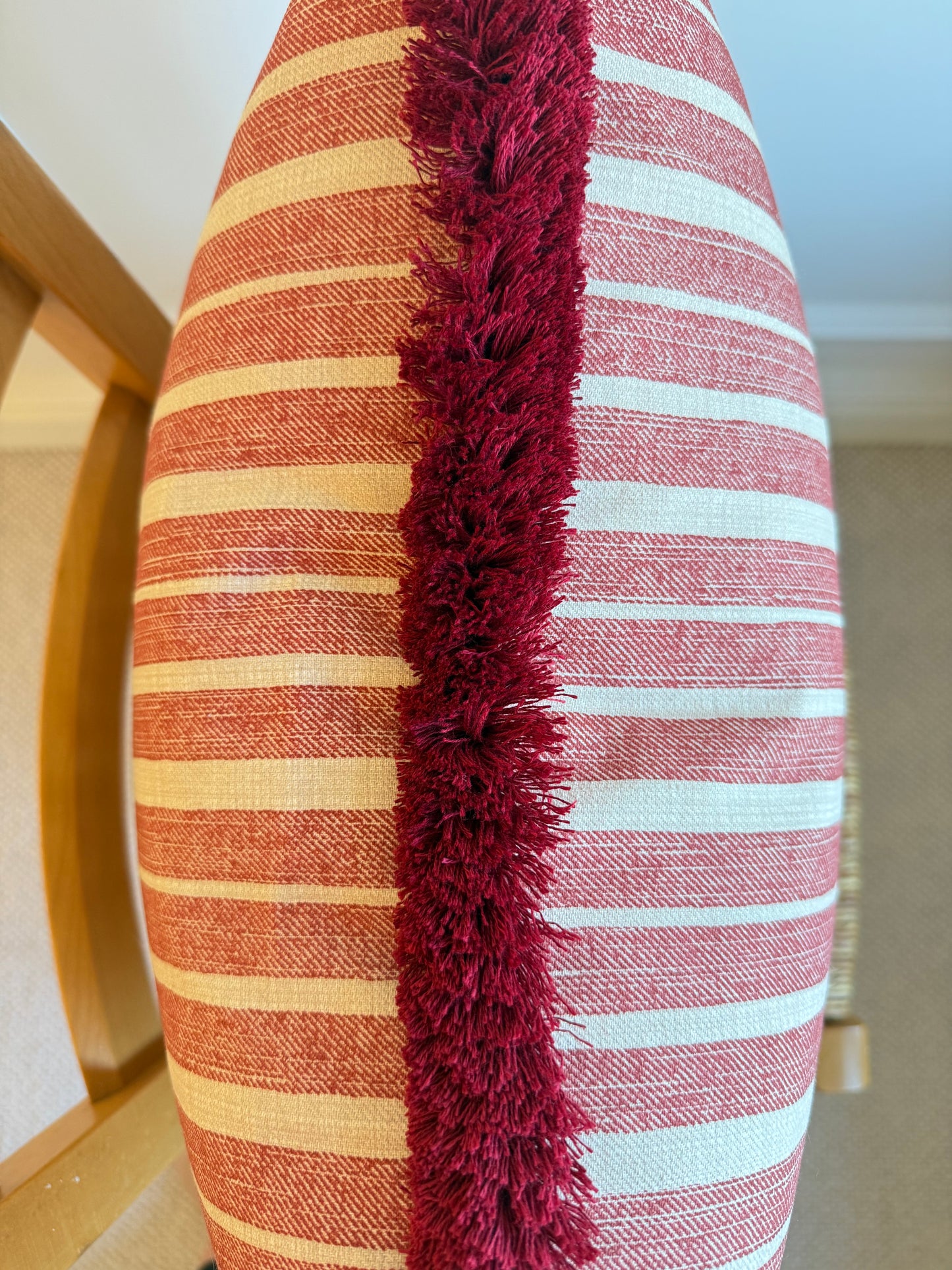 Fermoie York Stripe Cushion