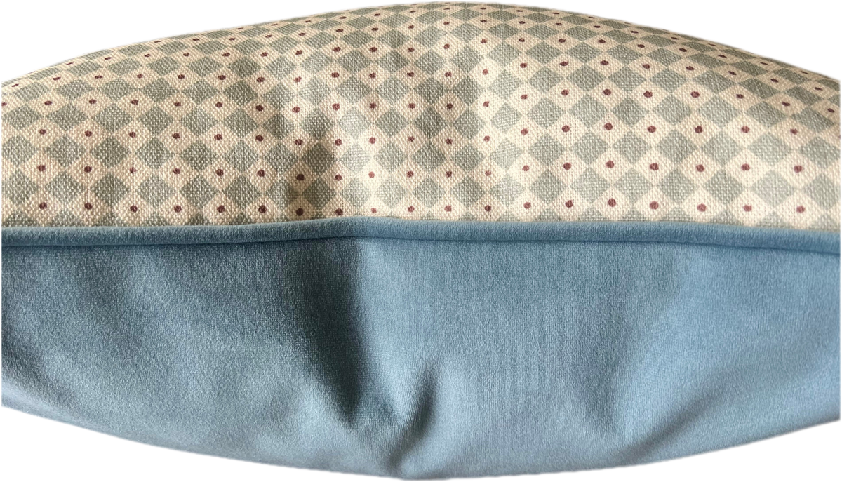 Lewis & Wood Diamond Dot Sea Holly Cushion
