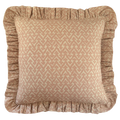 Fermoie Rabanna Blush Ruffled Cushion