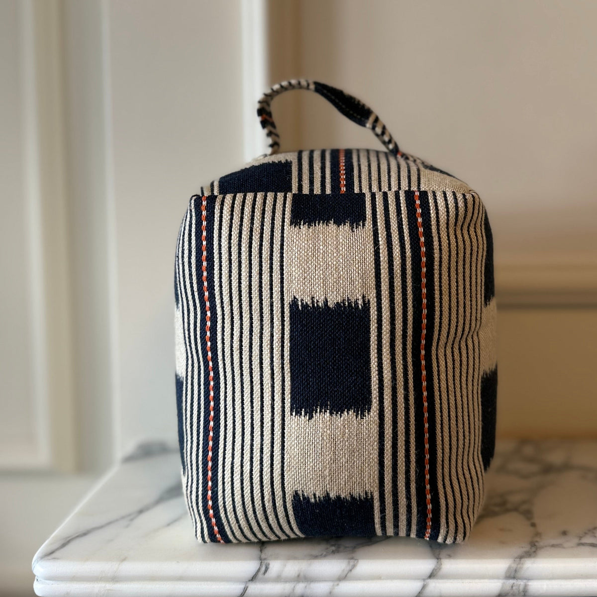 Lost & Found Indigo Doorstop