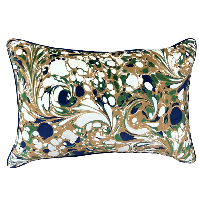Beata Heuman Dappled Velvet Cushion