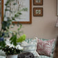 Pale Blue Lost & Found Fringed Cushion
