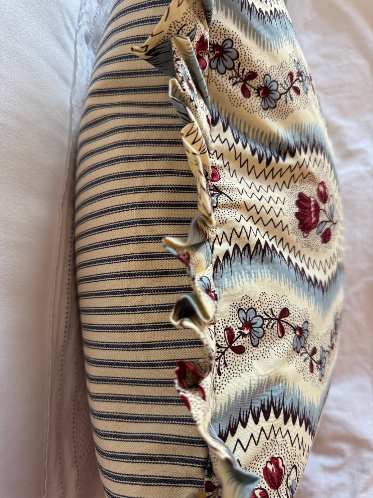 Pierre Frey Greuze Ruffled Cushion