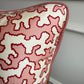 Sibyl Colefax Pink Squiggle Cushion