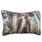 Lee Jofa Taplow Velvet Piped Lumber Cushion