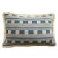 Denim Lost & Found Fringed Cushion