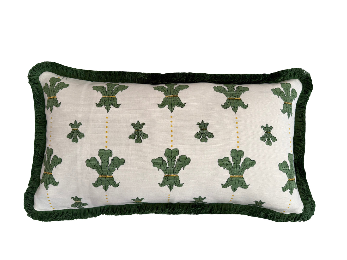 Beata Heuman Florentine Flowers Fringed Cushion