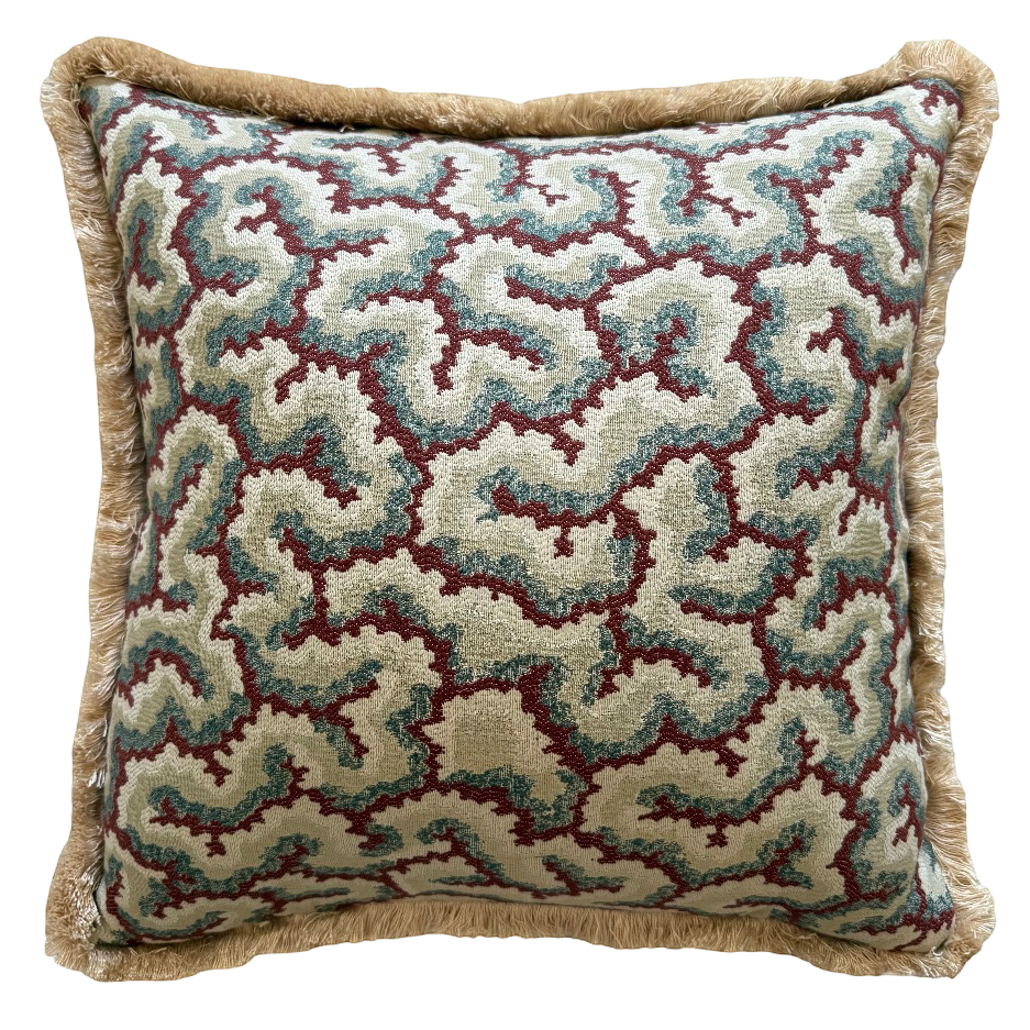 Nobilis Lophelia Red Cushion