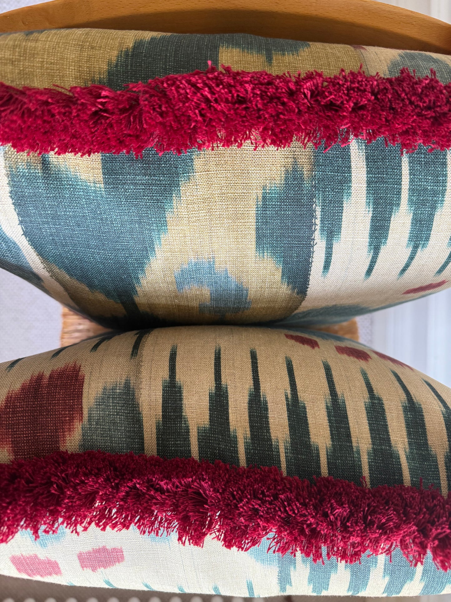 Lewis & Wood Kimono Fringed Cushion