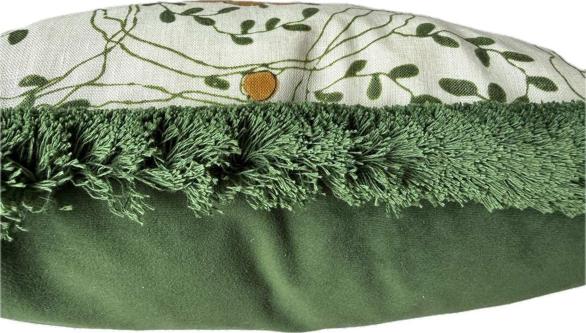 Sevilla Verde Ochre Cushion