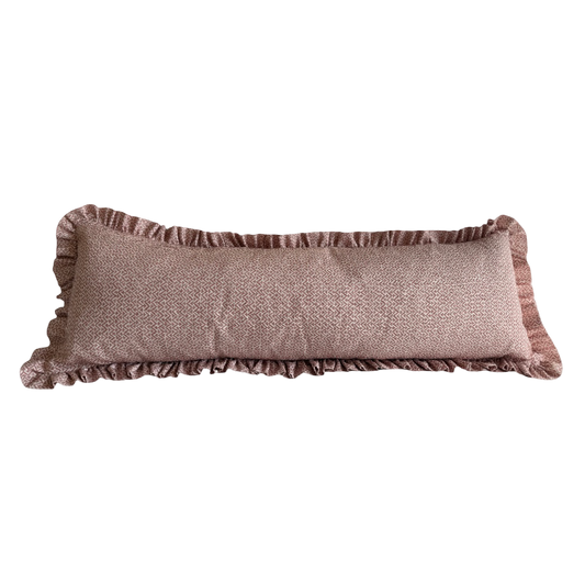 ‘Bigger Than the Baby’ Frilly Tilly Cushion