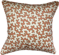 Colefax Fowler Cushions - Luxury cushions in Sibyl Colefax John Fowler Fabric (Apricot Squiggle) 