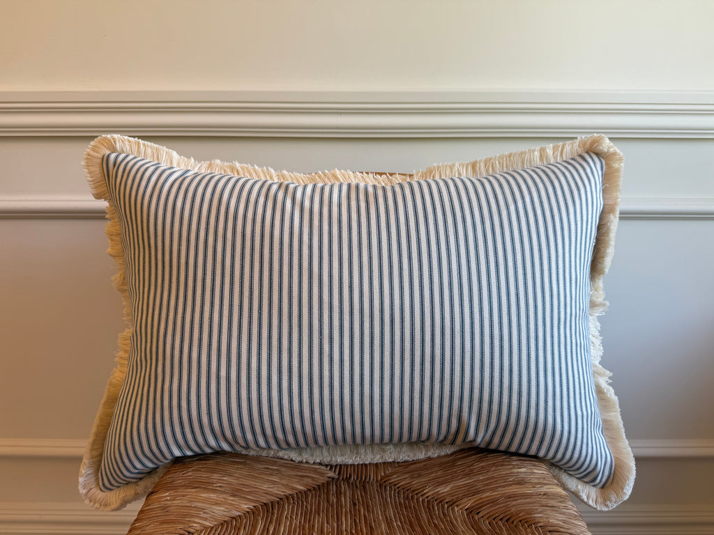 Fermoie Quantock Blue Cushion