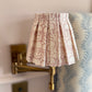 Luxury box pleat lampshade in Penny Morrison premium designer fabric