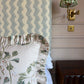 Colefax & Fowler Greenacre Ruffled Cushion