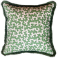 Sibyl Colefax Green Squiggle Fringed Cushion
