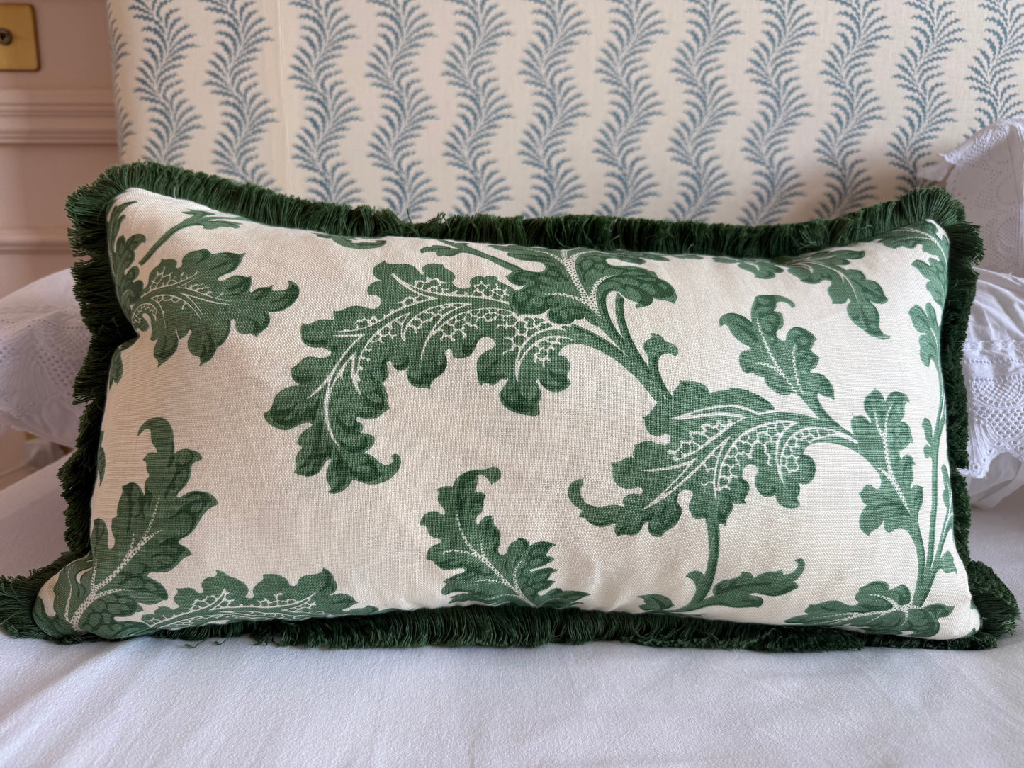 Soane Scrolling Acanthus Cushion