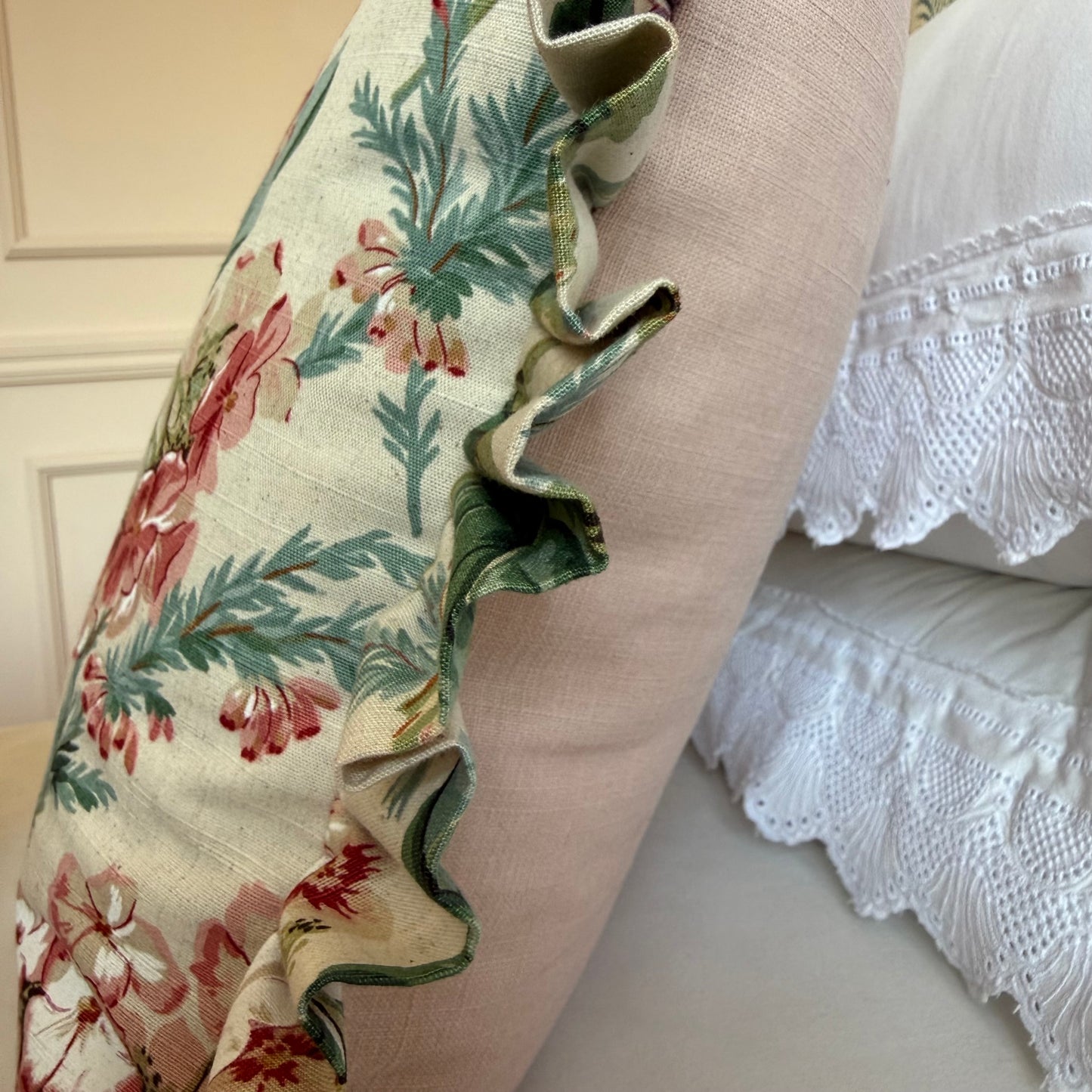 Jean Monro Heather & Hortensia Cushion