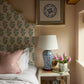 Fermoie Wicker Velvet Piped Cushion