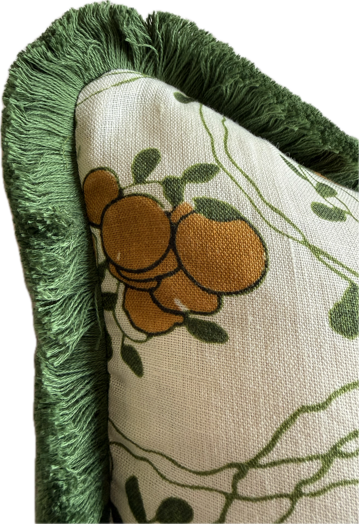 Sevilla Verde Ochre Cushion