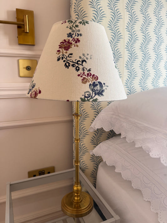 Vine Flowers Empire Lampshade