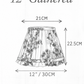 12” Bengali Gathered Lampshade