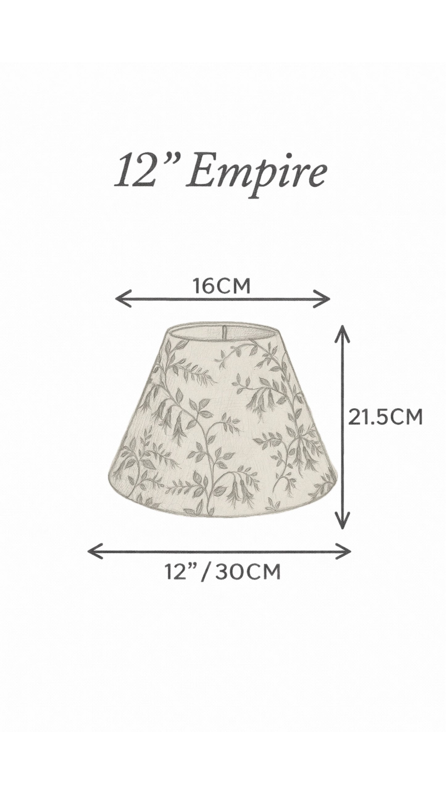 Greuze Empire Lampshade