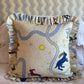 Beata Heuman Asteria’s Folly Ruffled Cushion
