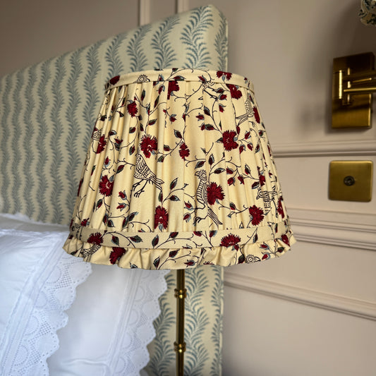 12” Bengali Gathered Lampshade