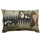 Lewis & Wood Kimono Chilli Mocha Lumber Cushion