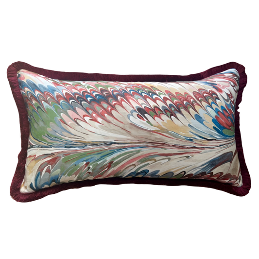 Lee Jofa Taplow Fringed Lumber Cushion