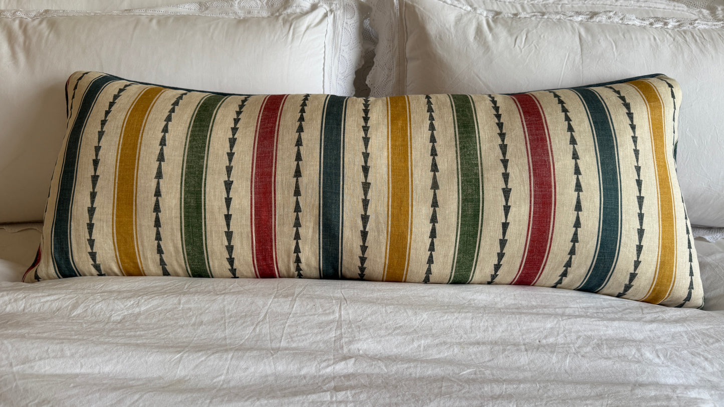 ‘Bigger Than the Baby’ Farao Stripe Cushion
