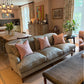 Sibyl Colefax Pink Squiggle Cushion