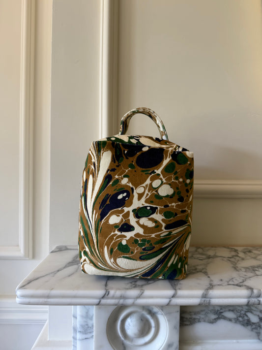 Dappled Velvet Doorstop
