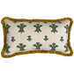 Beata Heuman Florentine Flowers Fringed Cushion