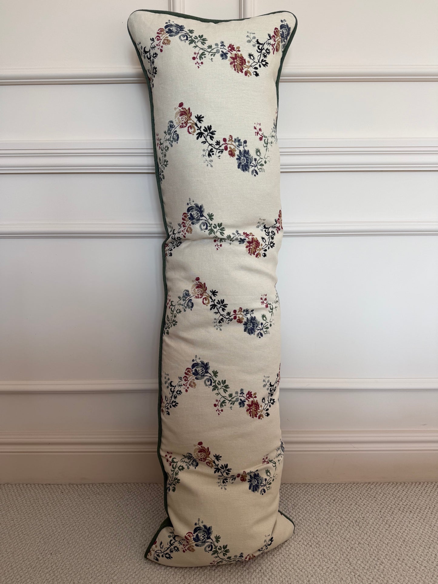 ‘Bigger Than the Baby’ Vine Flowers Cushion