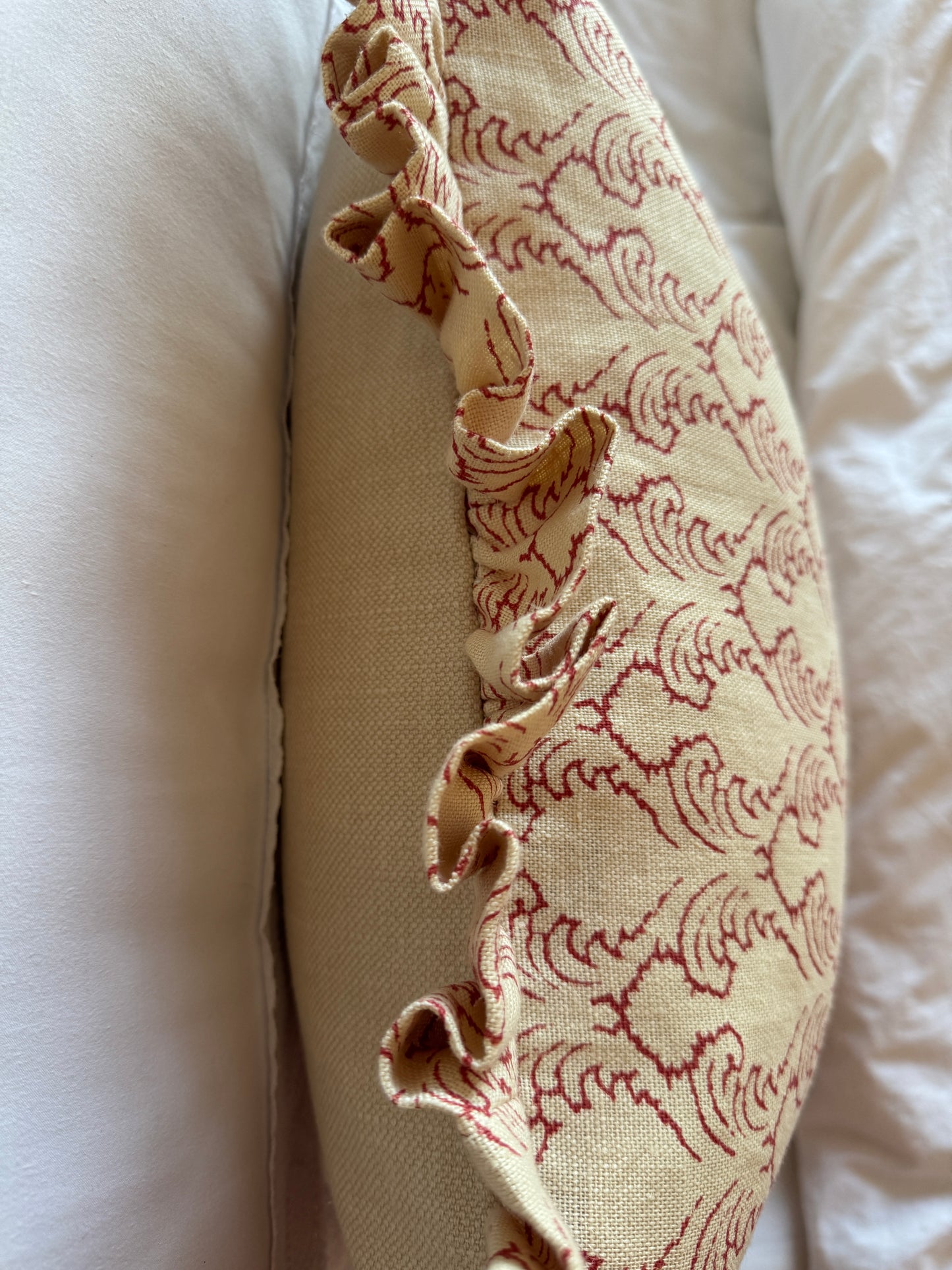 Soane Pineapple Ruffled Cushion