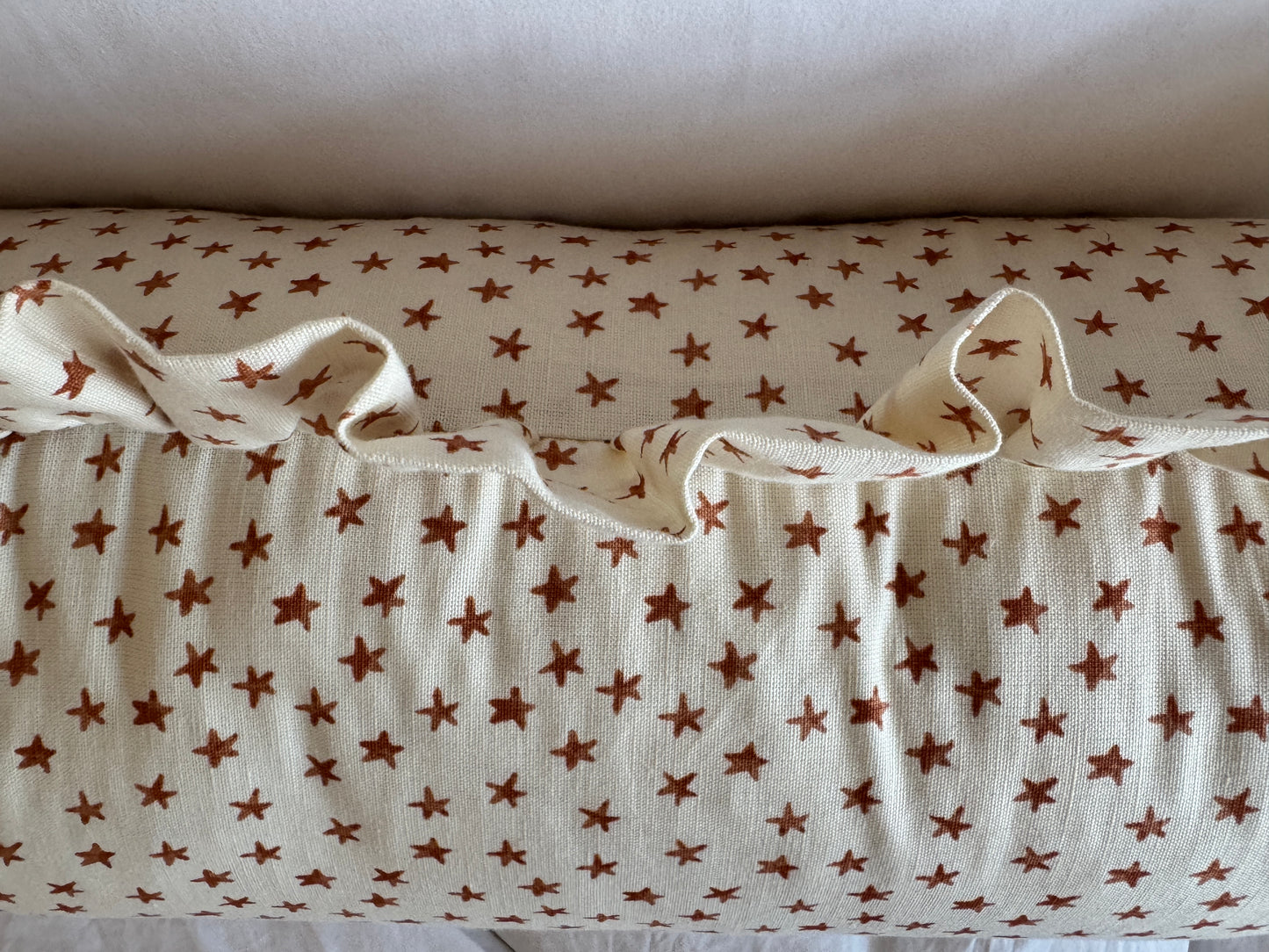 ‘Bigger Than the Baby’ Chelsea Textiles Stars Cushion