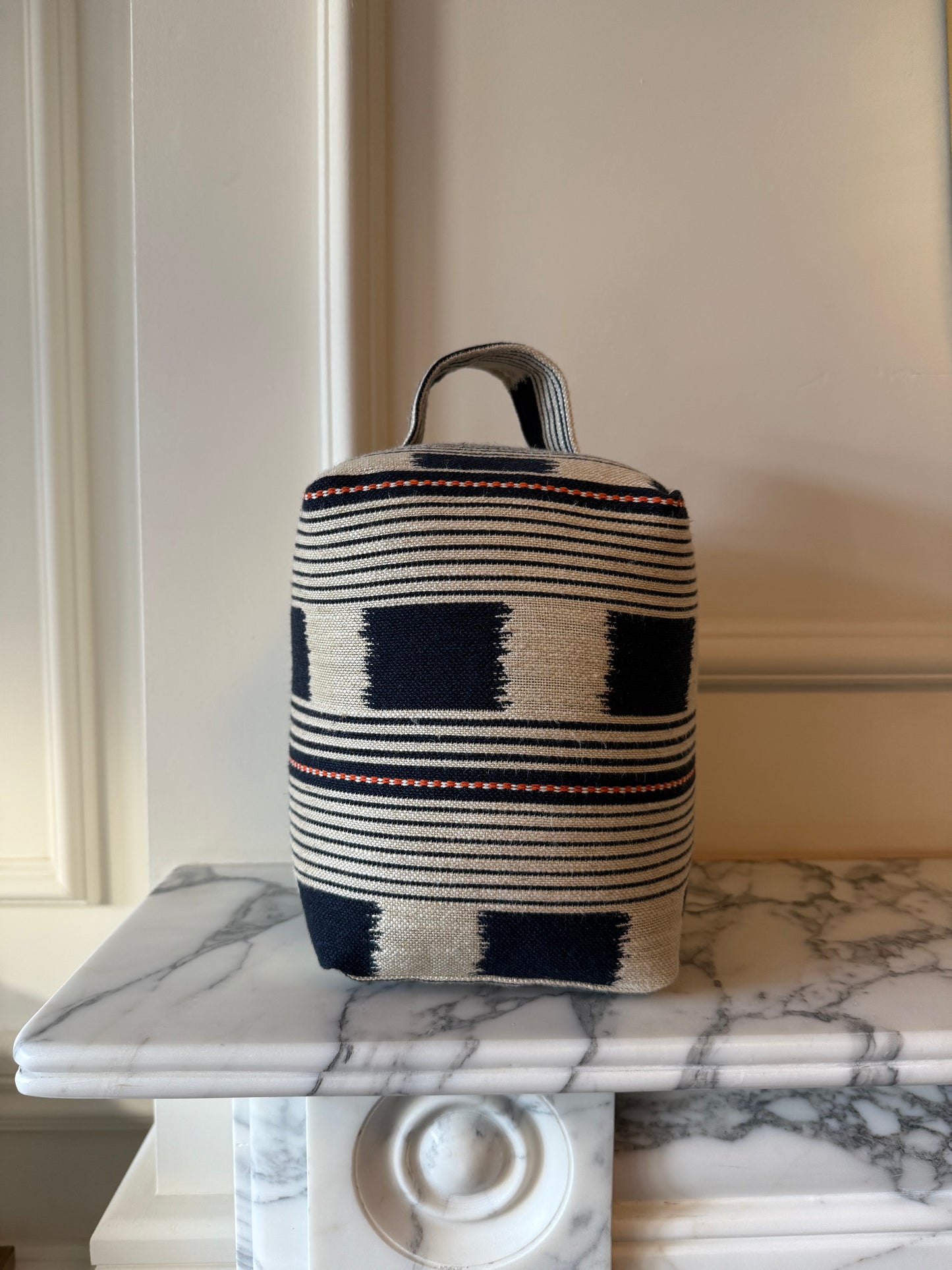 Lost & Found Indigo Doorstop