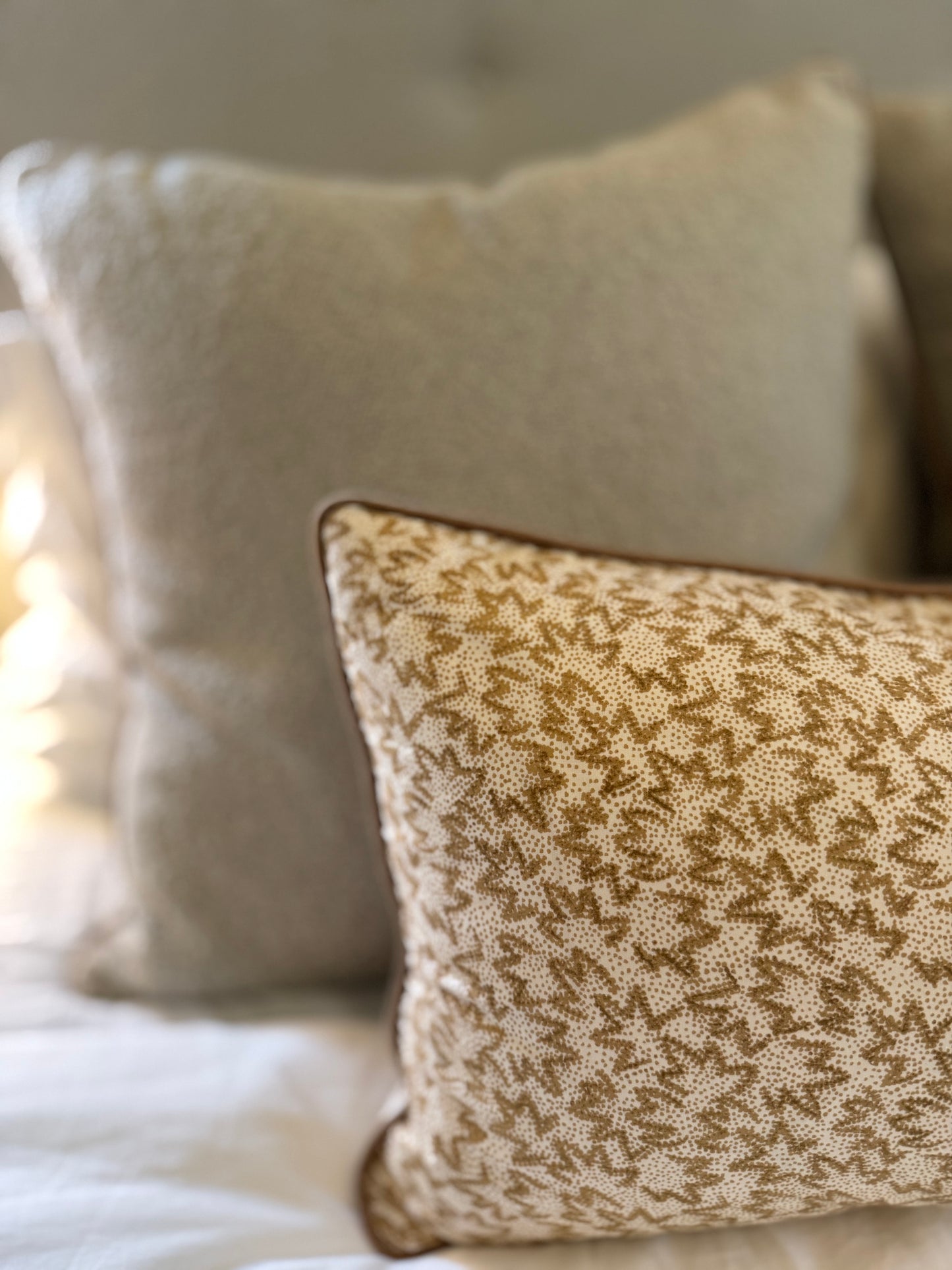 Bigger Than the Baby Nathalie Cushion