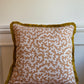 Sanderson Truffle Cushions in Rowanberry