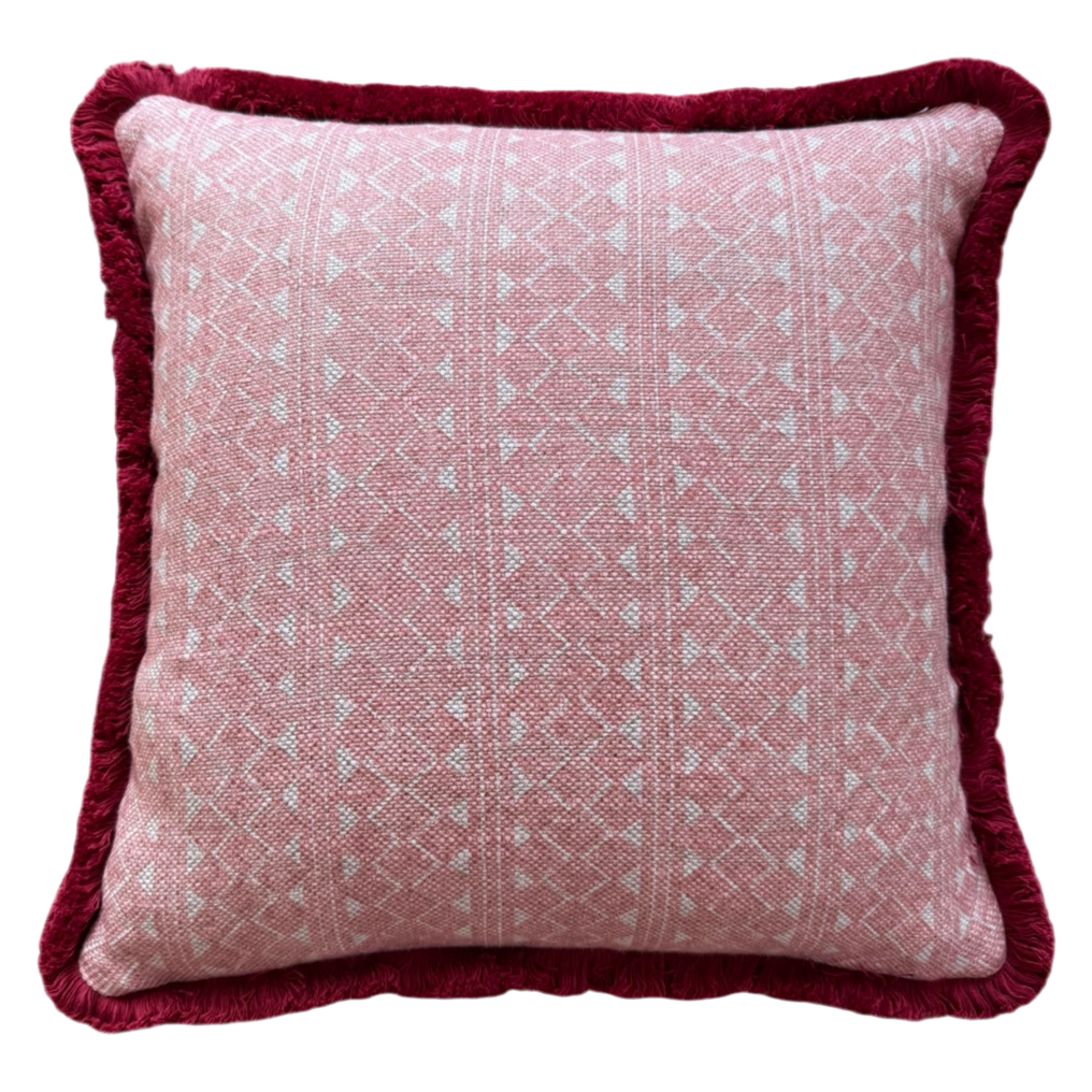 Fermoie Pink Quantock Cushion
