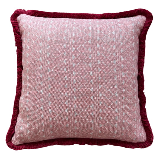 Fermoie Pink Quantock Cushion