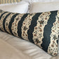 ‘Bigger Than the Baby’ Red Oak Stripe Cushion