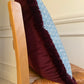 Fermoie Quantock 005 Burgundy Fringed Cushions
