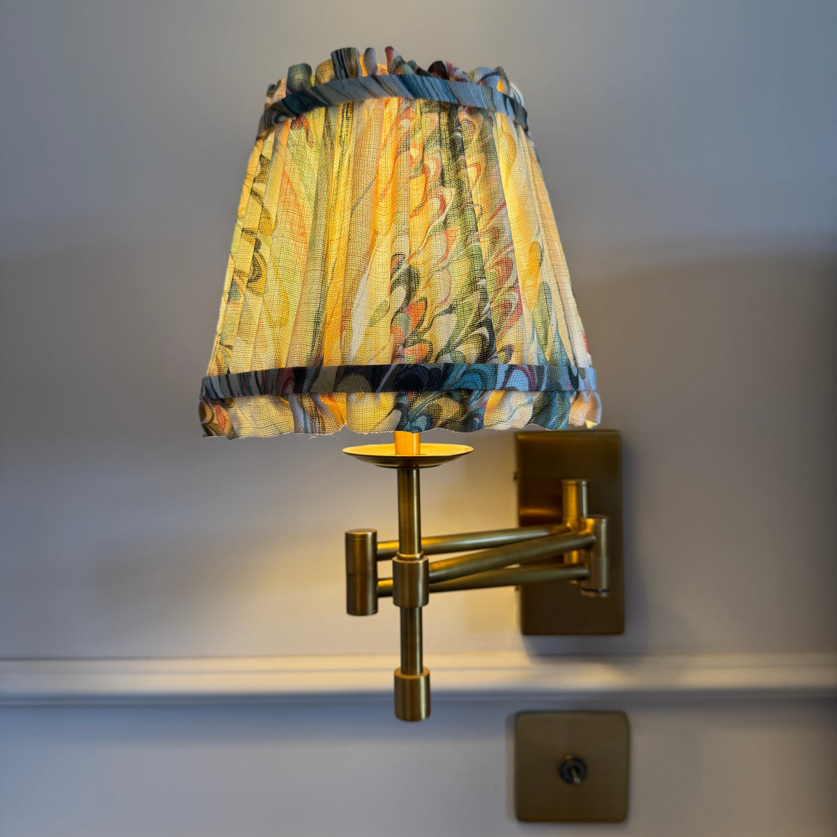 Taplow Gathered Lampshade
