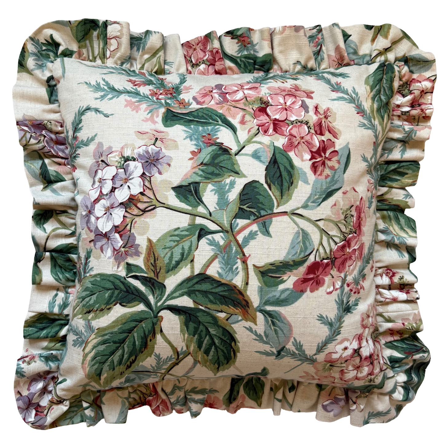 Jean Monro Heather & Hortensia Cushion