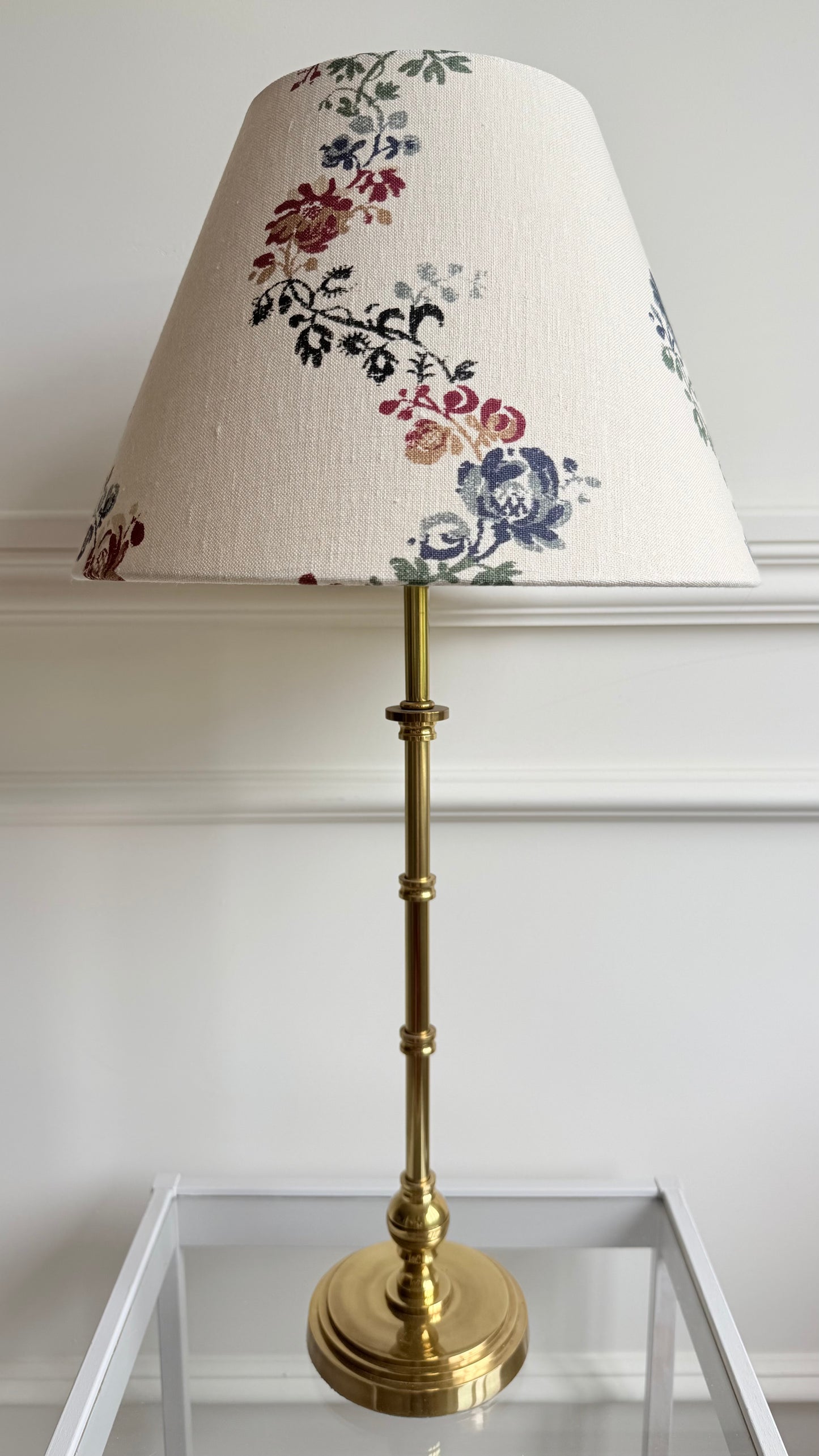 Vine Flowers Empire Lampshade